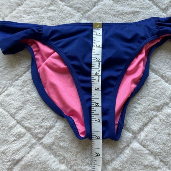 Victoria's Secret PINK | The Knockout Bikini Bottoms Navy | Size Small - Picture 8 of 8